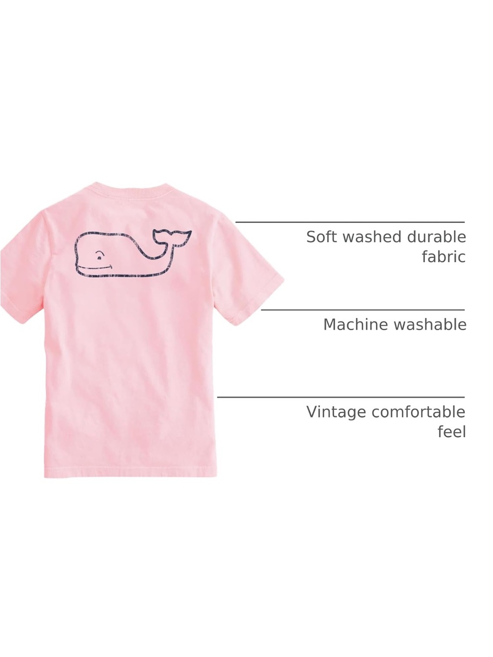 YOUTH vineyard vines tee - Picture 4 of 5